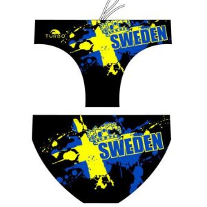 مایو واترپولو مردانه توربو Sweden Crown